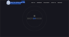 Desktop Screenshot of deltaepsilonpsi.org